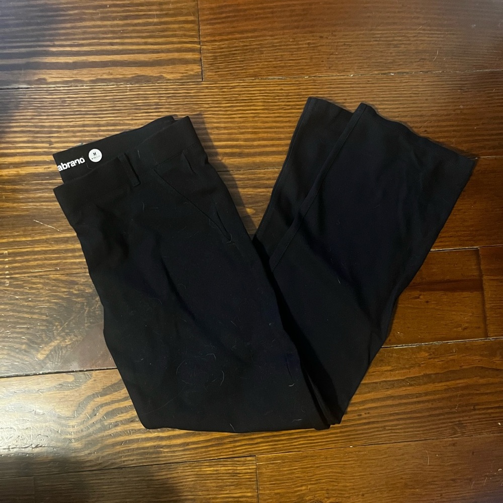 Betabrand Petite Black Yoga Dress Pants